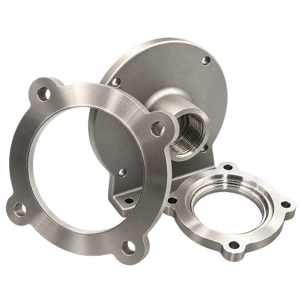 Flange in CF8M realizzato in microfusione - SR Tech