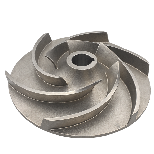 Girante aperta in CF8M realizzato in microfusione - SR Tech