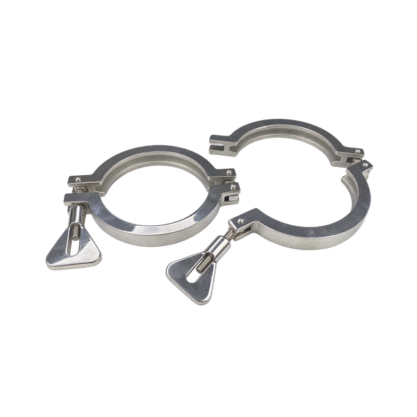 V Clamps in CF8M realizzato in microfusione - SR Tech