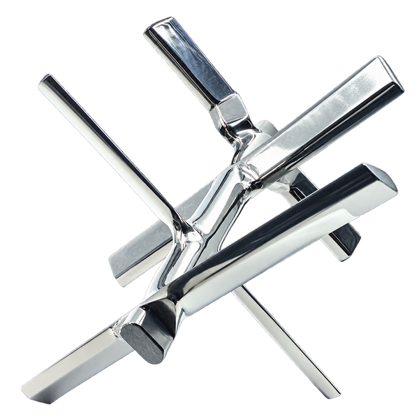 Albero impastatore in CF8 realizzato in microfusione - SR Tech
